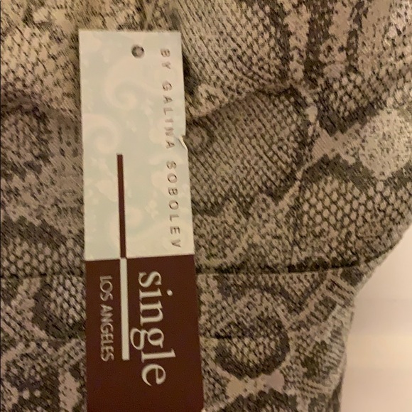 Snakeskin Print Galina Sobilev Dress - Picture 2 of 2